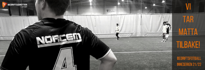 Inneserien i Bedriftsfotball 21/22 - FULLBOOKET